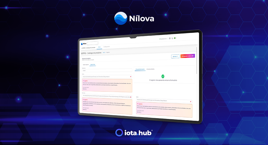 Nílova, iota.hub,ipaas